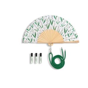 Lily of the valley fan and fragrance discover set